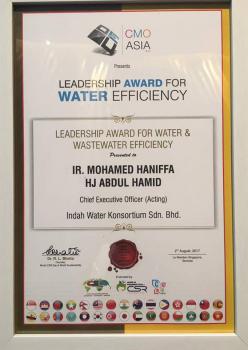 Leadership Award for Water & Wastewater Efficiency