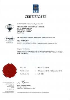 ISO 50001:2011 Energy Management System                                                                           